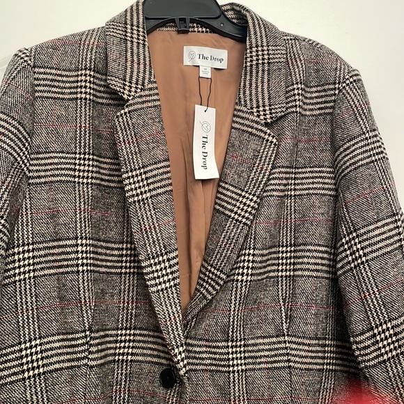 NEW The Drop Women's Blake Long Blazer - Picture 12 of 13